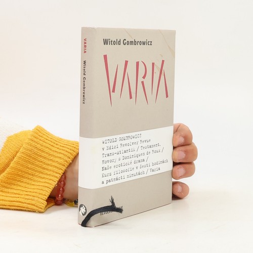 Varia witold gombrowicz - varia ,