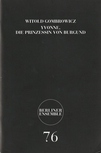 Programmheft gombrowicz - programmheft,