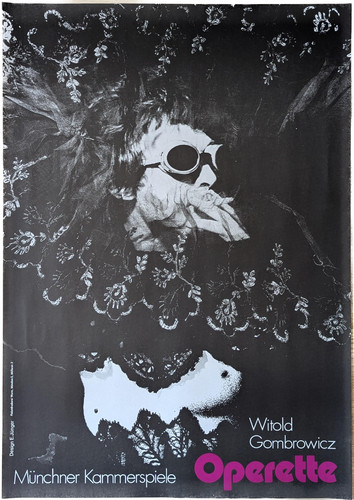 Poster plakat witold - plakat,