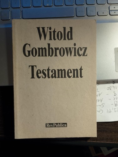 Witold gombrowicz testament - gombrowicz,
